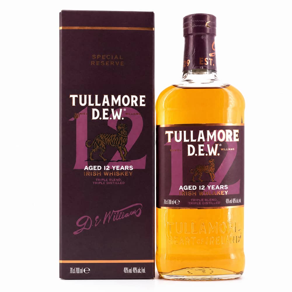 Tullamore Dew 12 Jahre 0,70 Liter/ 40.0% vol Produktbild