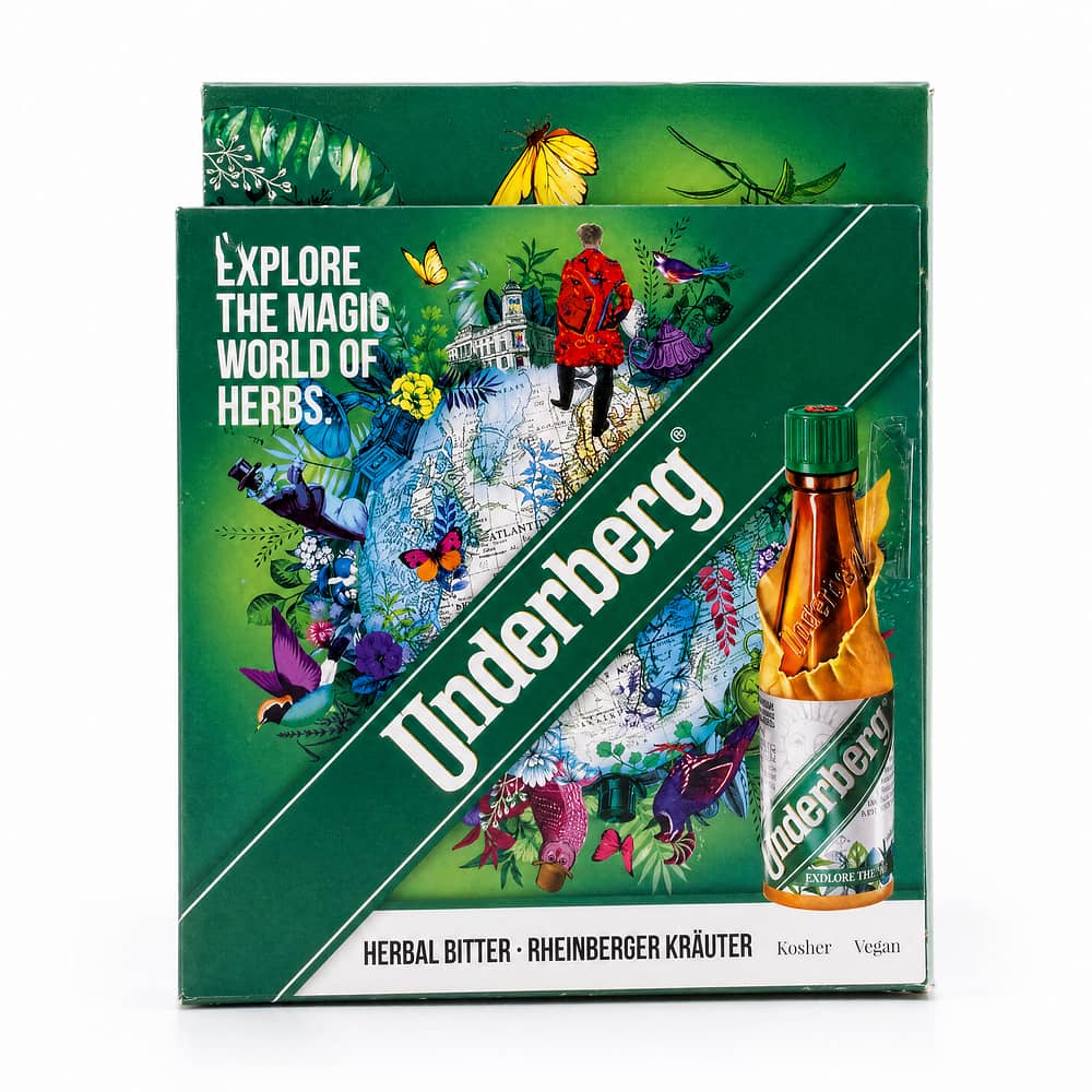Underberg Kräuterlikör 30 x 0,02l Fläschchen 0,60 Liter/ 44.0% vol Produktbild