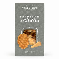 Verduijn's Parmesan Wafer Crackers Waffeln mit Parmesan, Basilikum und Knoblauch Produktbild