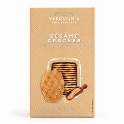Verduijn's Sesame Cracker Waffeln mir Sesam und Meersalz Produktbild