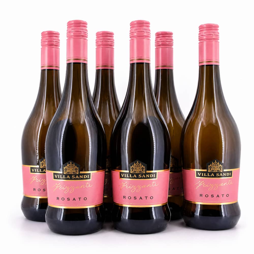 Villa Sandi Frizzante Rosato ITG Marca Trevigiana Stelvin 6er Sparset 4,50 Liter/ 10.5% vol Produktbild