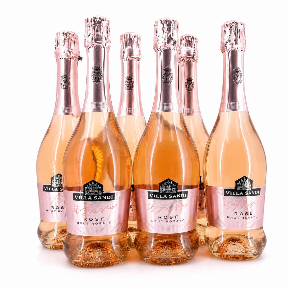 Villa Sandi il Fresco rose Spumante Brut 6er Sparset 4,50 Liter/ 11.5% vol Produktbild