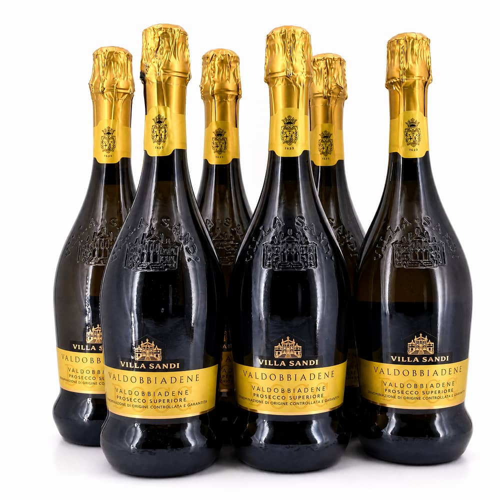 Villa Sandi Prosecco Valdobbiadene Superiore Spumante DOCG Extra Dry 6er Sparset 4,50 Liter/ 11.0% vol Produktbild