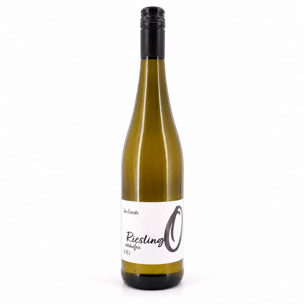 von Lösecke Riesling O Entalkoholisierter Wein 0,750 Liter Produktbild