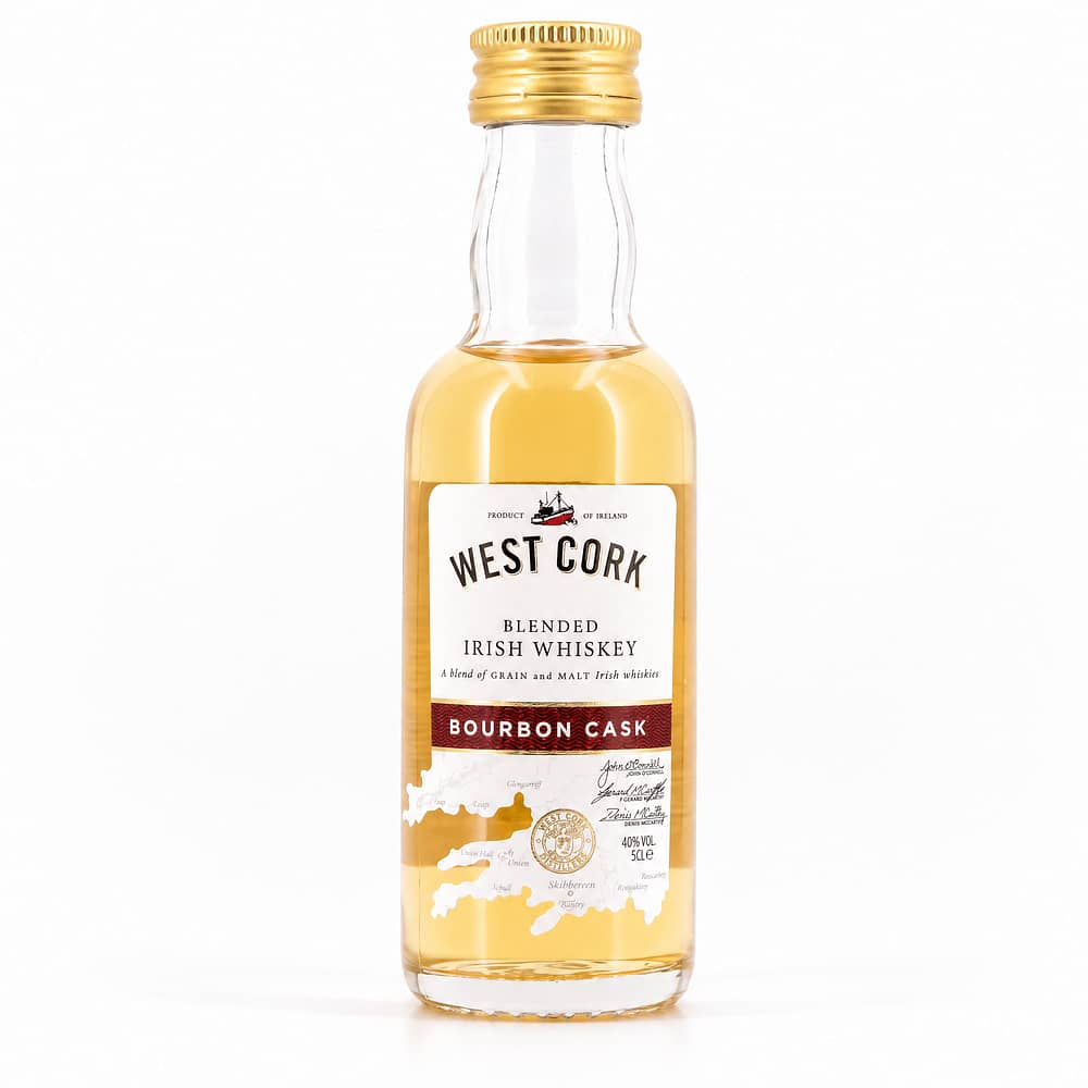 West Cork Original Blended Bourbon Cask Miniatur 0,050 Liter/ 40.0% vol Produktbild