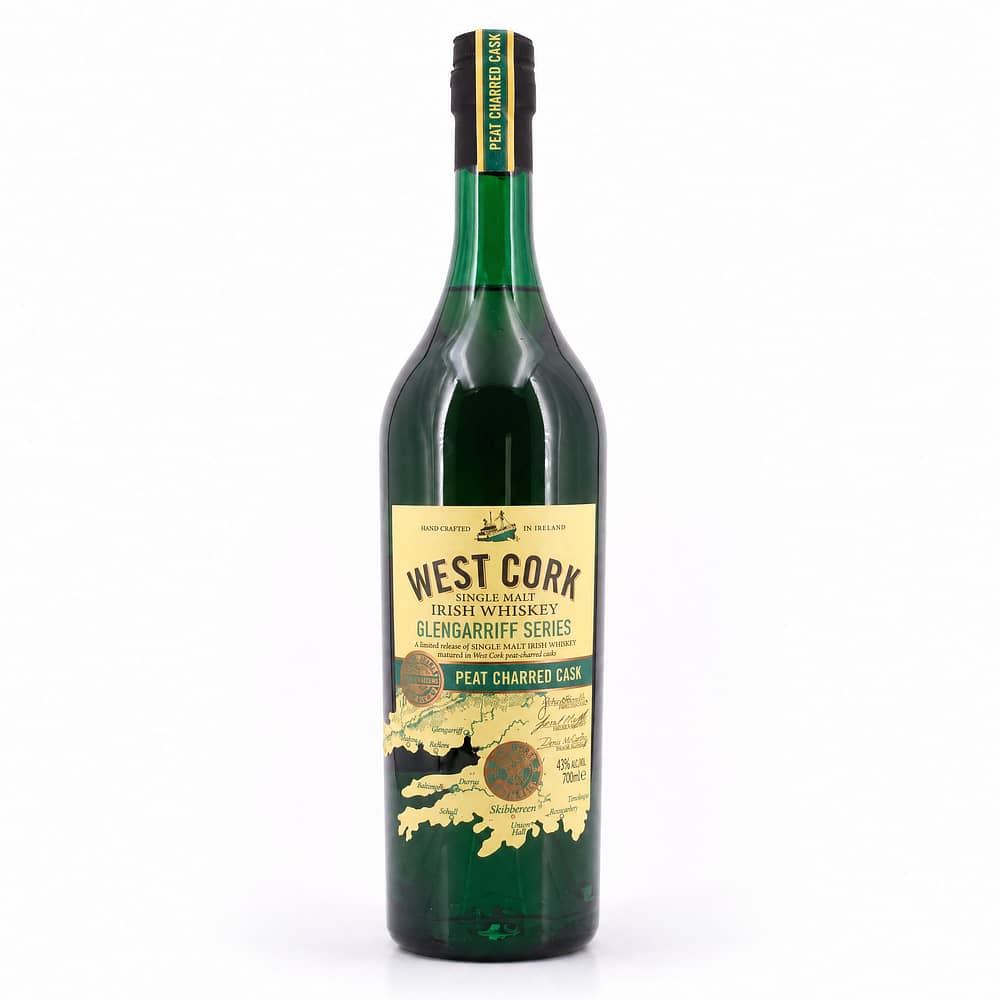 West Cork Single Malt Glengarriff Series Peat Charred Cask 0,70 Liter/ 43.0% vol Produktbild