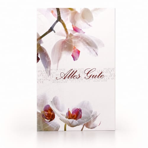 whiskyworld Glückwunschkarte "Alles Gute" 1 Stück Produktbild