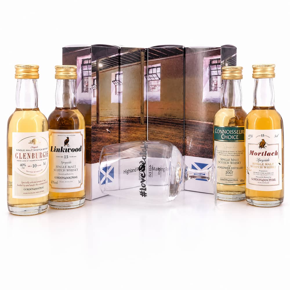 whiskyworld LoveScotch Miniaturen-Set Motiv Highland Park Malting Floor 0,20 Liter/ 43.0% vol Produktbild
