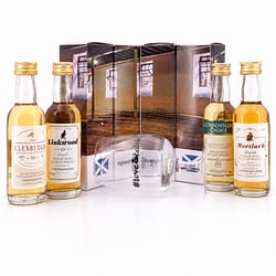 whiskyworld LoveScotch Miniaturen-Set Motiv Highland Park Malting Floor Produktbild