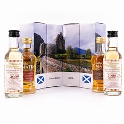 whiskyworld Miniaturen-Set II Motiv Eilean Donan Castle 4 Miniaturen je 5cl Produktbild