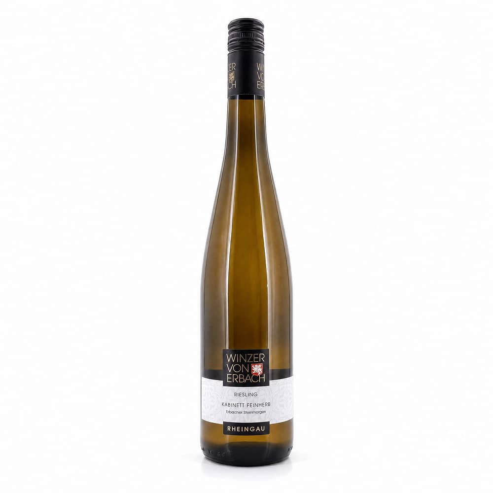 Winzer von Erbach EG Riesling Kabinett Erbacher Steinmorgen feinherb Jahrgang 2024 0,750 Liter/ 9.5% vol Produktbild