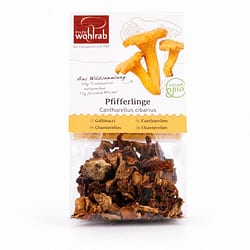 Wohlrab Pilze BIO Pfifferlinge getrocknet Produktbild