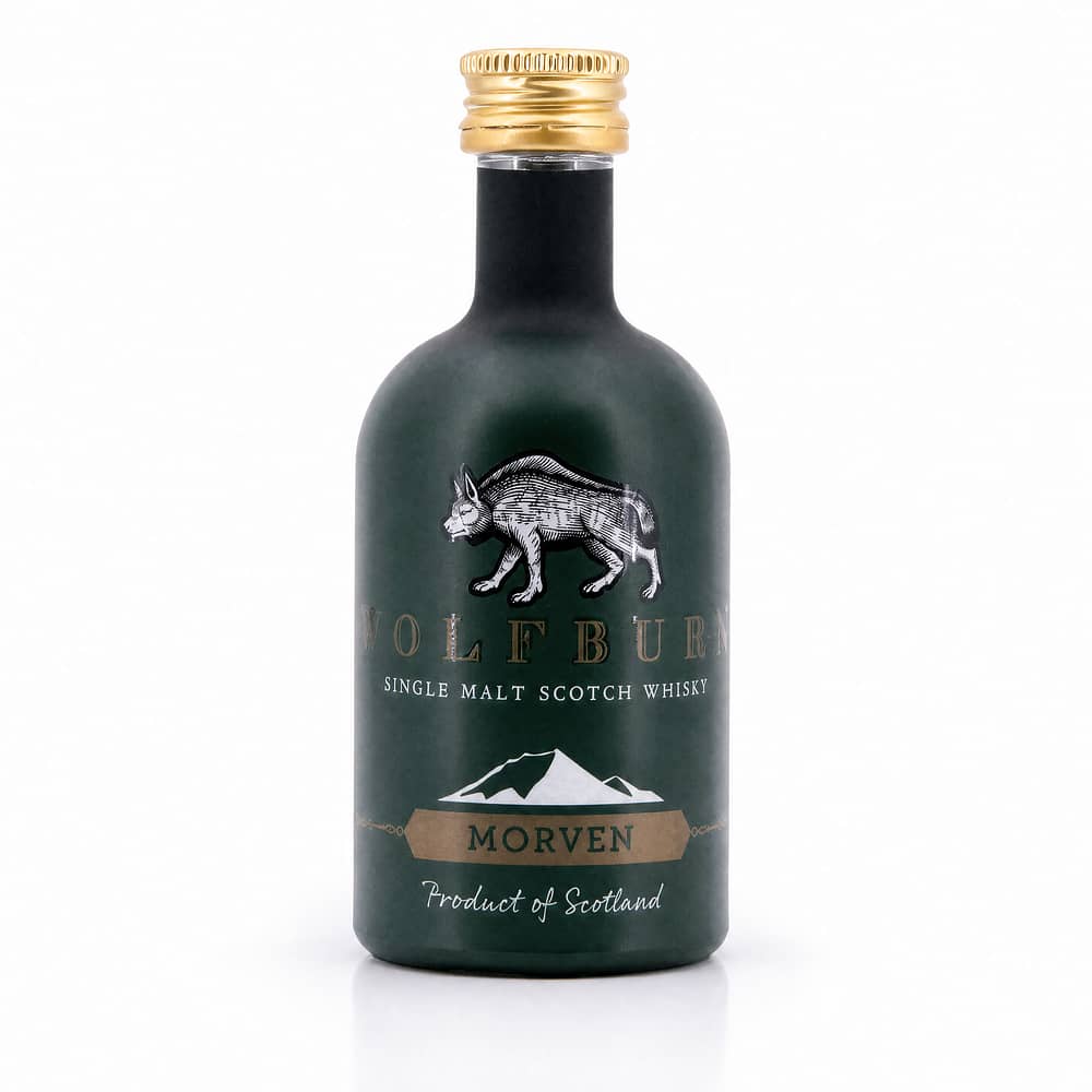 Wolfburn Morven lightly peated Miniatur 0,050 Liter/ 46.0% vol Produktbild