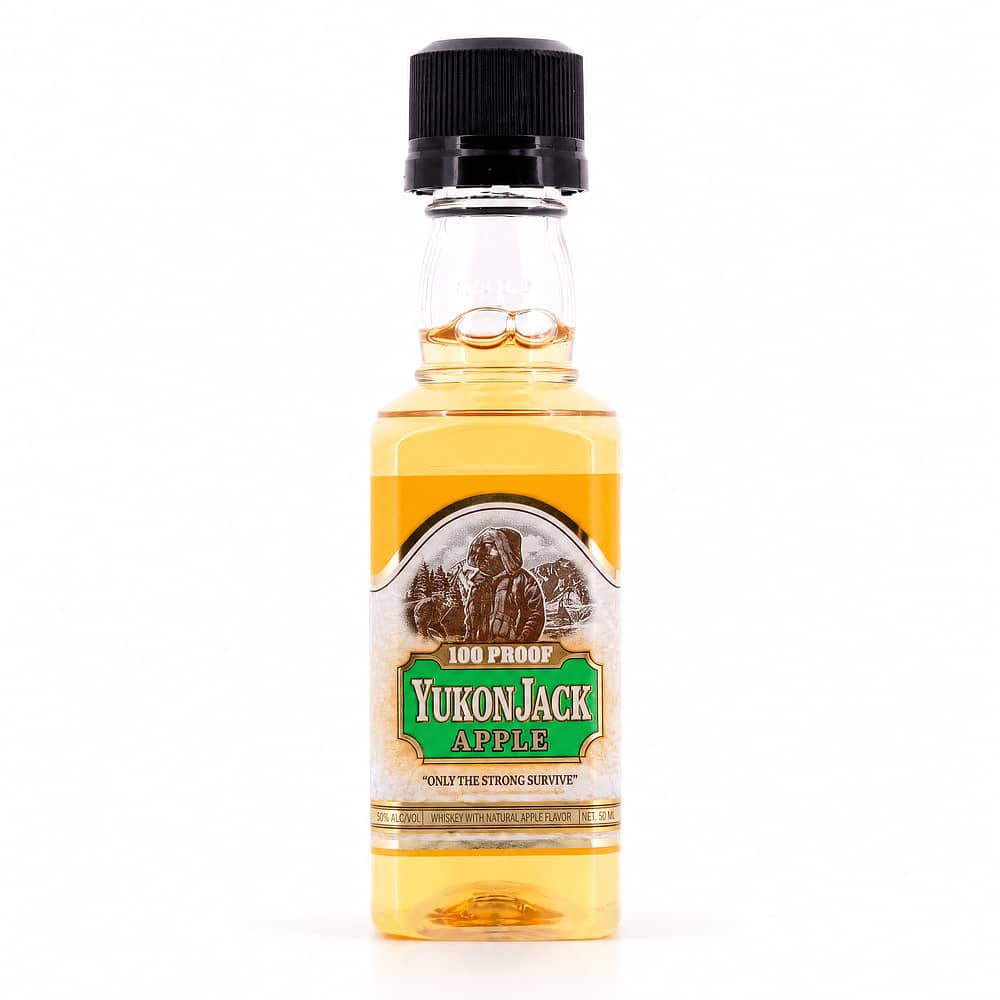 Yukon Jack Jackapple Likör Miniatur PET-Flasche 0,050 Liter/ 50.0% vol Produktbild