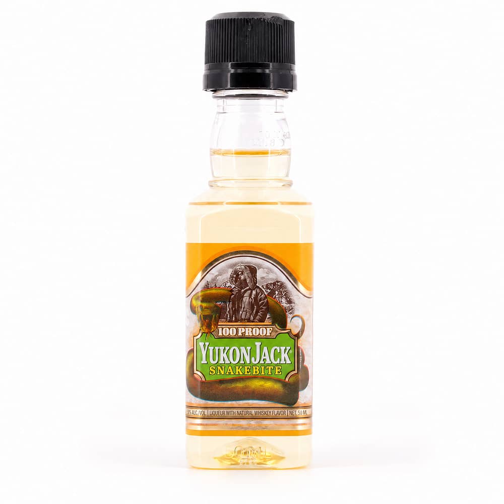 Yukon Jack Snakebite Likör Miniatur PET-Flasche 0,050 Liter/ 50.0% vol Produktbild
