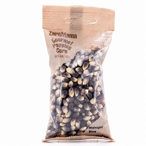 ZaraMama Popcorn Midnight Blue 100% Gentechnikfrei 90 Gramm Produktbild