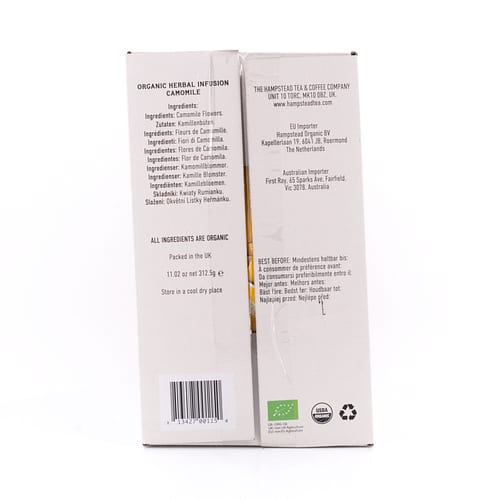 Hampstead Tea BIO Care for you Camomile Gastropack mit 250 Teebeutel 312,50 Gramm Produktbild