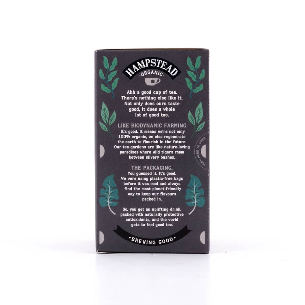 Hampstead Tea BIO Organic Black Tea Selection 20 Teebeutel 40 Gramm Produktbild