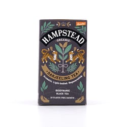 Hampstead Tea BIO Organic Darjeeling 20 Teebeutel Produktbild