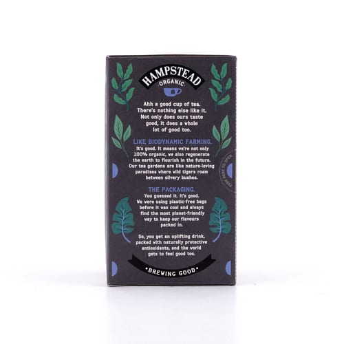Hampstead Tea BIO Organic Earl Grey 20 Teebeutel 40 Gramm Produktbild