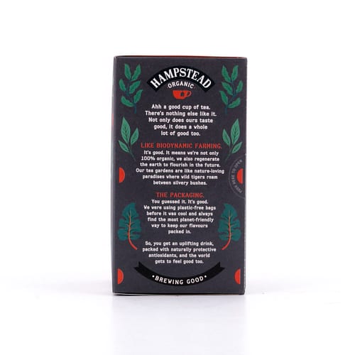 Hampstead Tea BIO Organic English Breakfast 20 Teebeutel 45 Gramm Produktbild