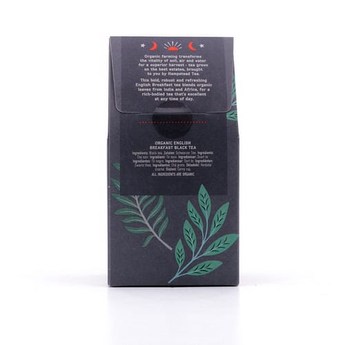 Hampstead Tea BIO Organic English Breakfast loser Tee 100 Gramm Produktbild