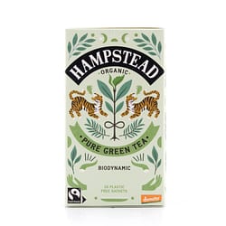 Hampstead Tea BIO Organic Green Tea Clean 20 Teebeutel Produktbild