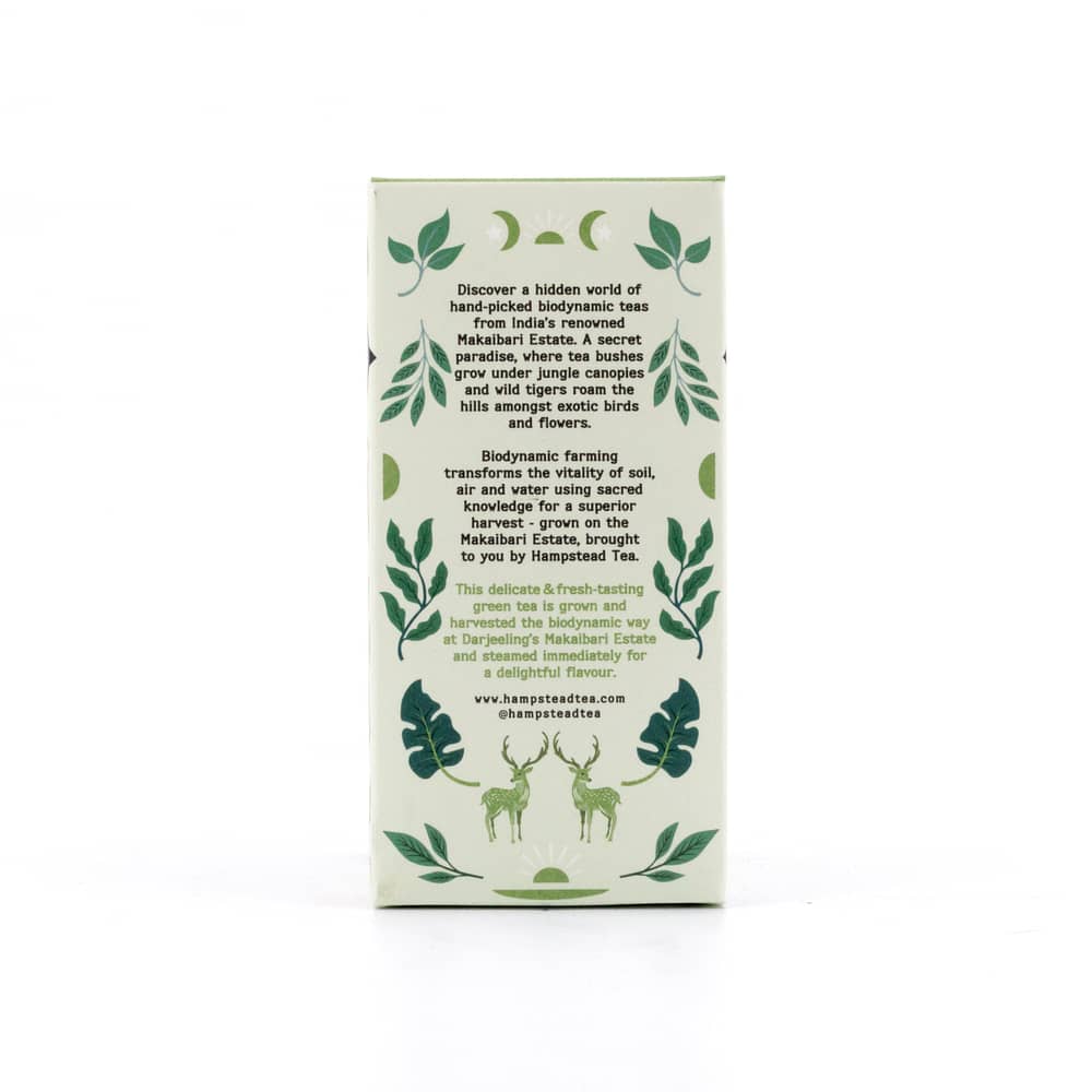 Hampstead Tea BIO Organic Green Tea Clean 20 Teebeutel 40 Gramm Produktbild