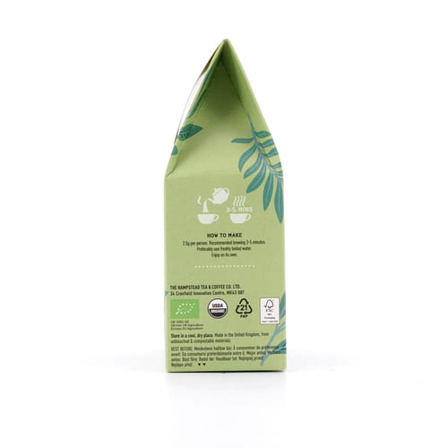 Hampstead Tea BIO Organic Green Tea loser Tee 100 Gramm Produktbild