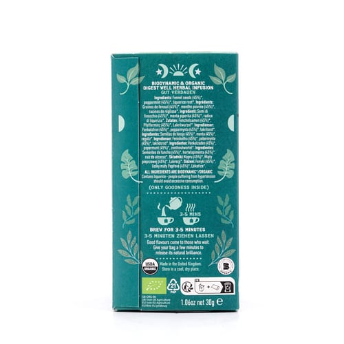Hampstead Tea Digest Well „Gute Verdauung“ – Kräutertee 30 Gramm Produktbild