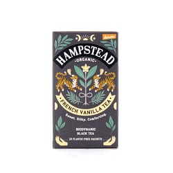 Hampstead Tea Madagascan Vanilla BIO-Schwarztee French Vanilla 20 Teebeutel Produktbild