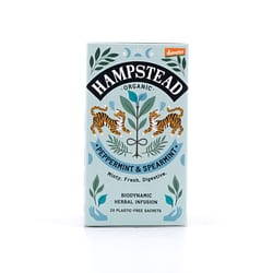 Hampstead Tea Peppermint & Spearmint 20 Teebeutel Produktbild