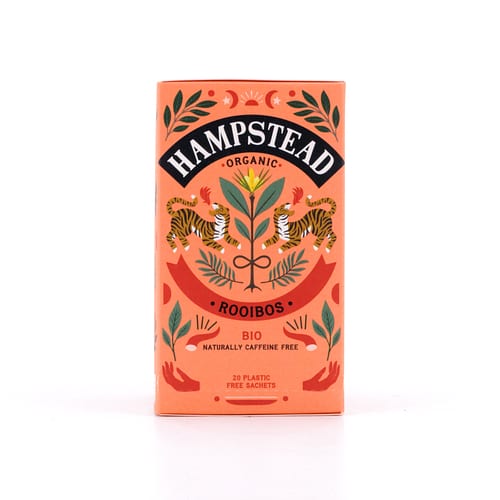 Hampstead Tea Rooibos BIO 20 Teebeutel 40 Gramm Produktbild