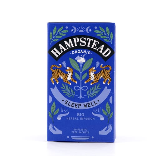 Hampstead Tea Sleep Well BIO 20 Teebeutel 25 Gramm Produktbild