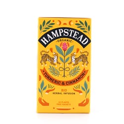 Hampstead Tea Turmeric & Cinnamon BIO 20 Teebeutel Produktbild