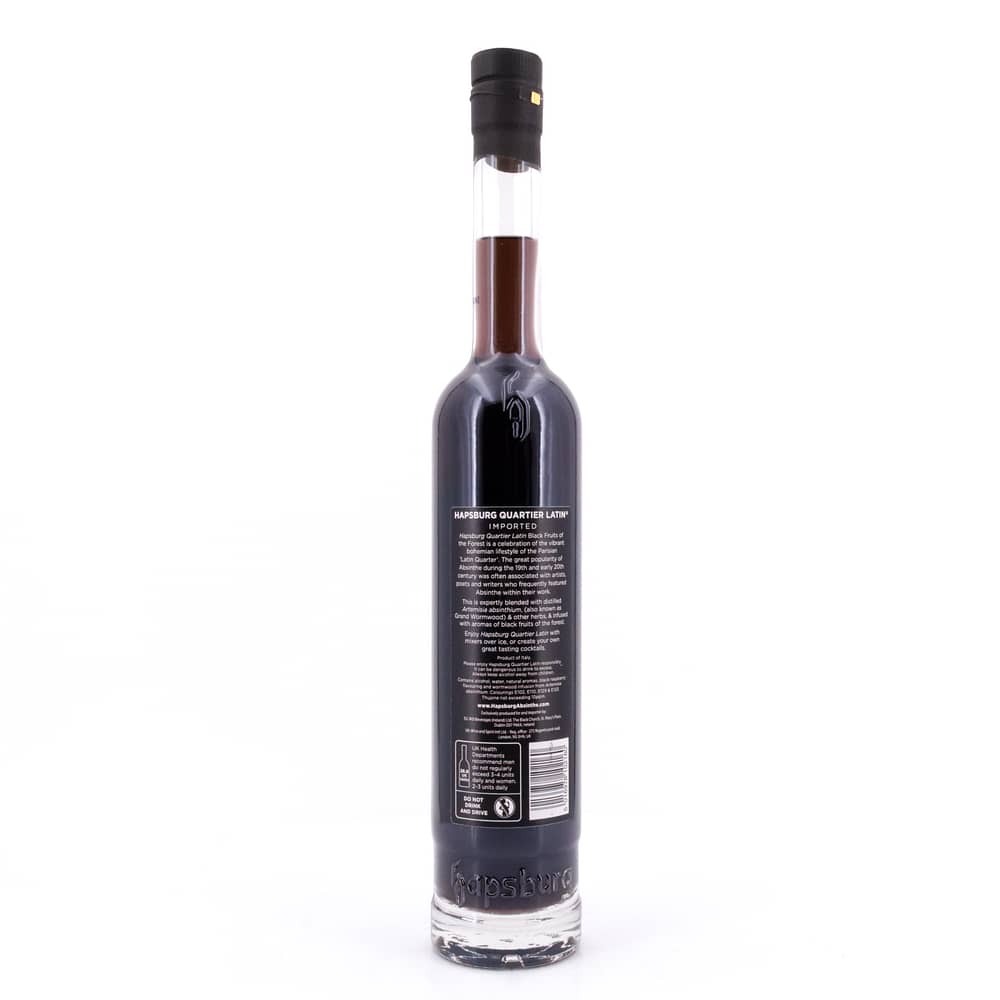 Hapsburg Absinthe Quartier Latin Black Fruits 0,50 Liter/ 53.5% vol Produktbild