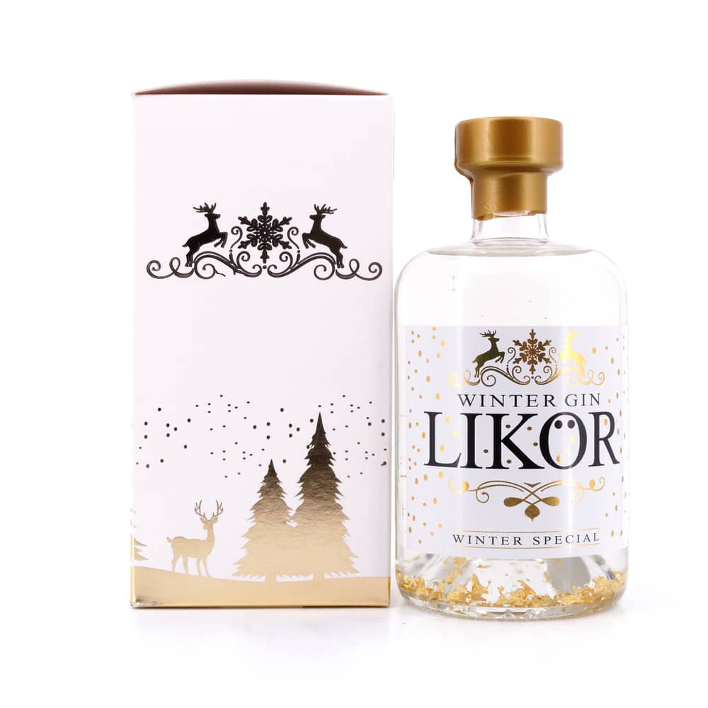 Heinz Eggert Winter Gin Likör mit Blattgold 0,50 Liter/ 47.0% vol Produktbild