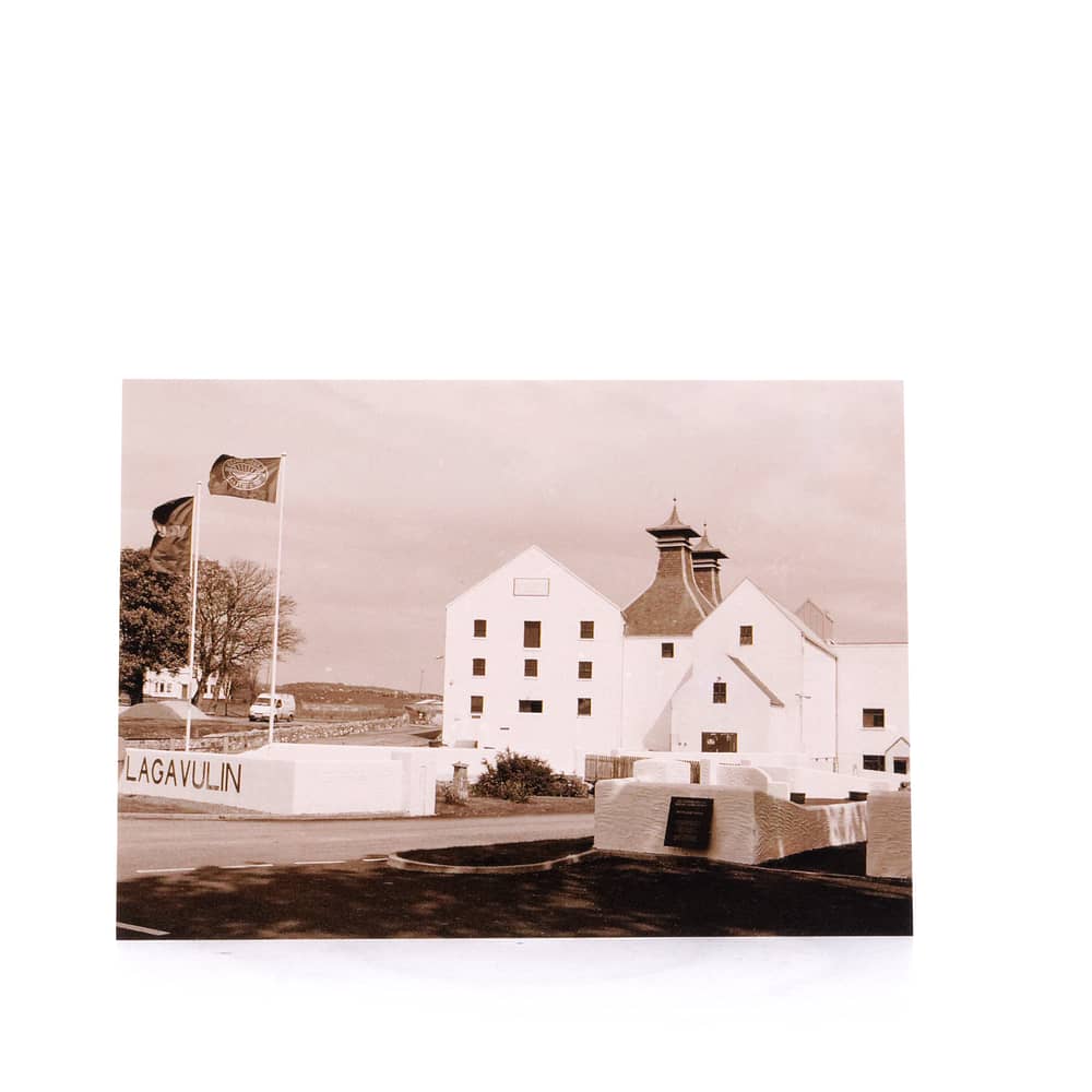 Heinz Fesl Postkarte Lagavulin Destillerie 1 Stück Produktbild