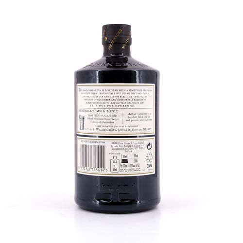 Hendrick's Gin Small Batch Gin 0,70 Liter/ 44.0% vol Produktbild