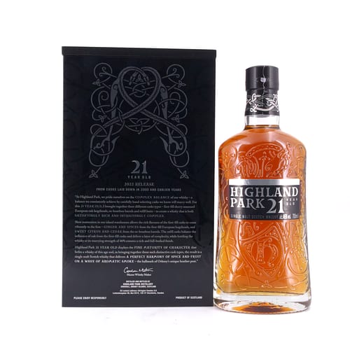 Highland Park 21 Jahre 0,70 Liter/ 46.0% vol Produktbild