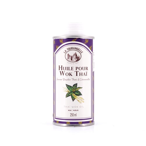 Huilerie Croix Verte Thai Wok Öl aromatisiertes Traubenkernöl 0,250 Liter Produktbild