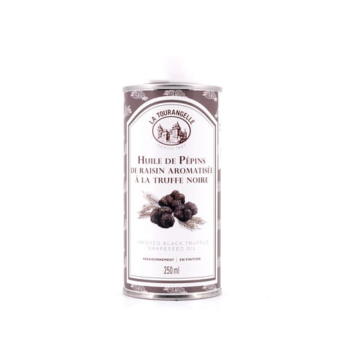 Huilerie Croix Verte Traubenkernöl mit schwarzem Trüffelaroma 0,250 Liter Produktbild