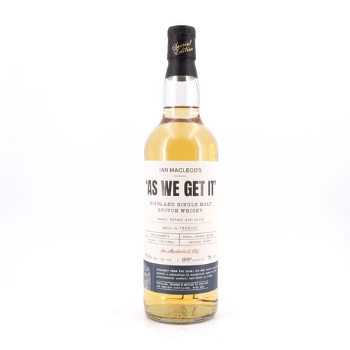 Ian Macleod as we get it Highland Single Malt Cask strength Batch 1 0,70 Liter/ 60.4% vol Produktbild