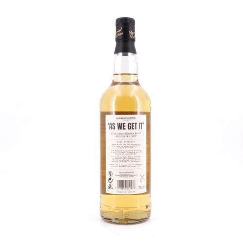 Ian Macleod as we get it Highland Single Malt Cask strength Batch 1 0,70 Liter/ 60.4% vol Produktbild
