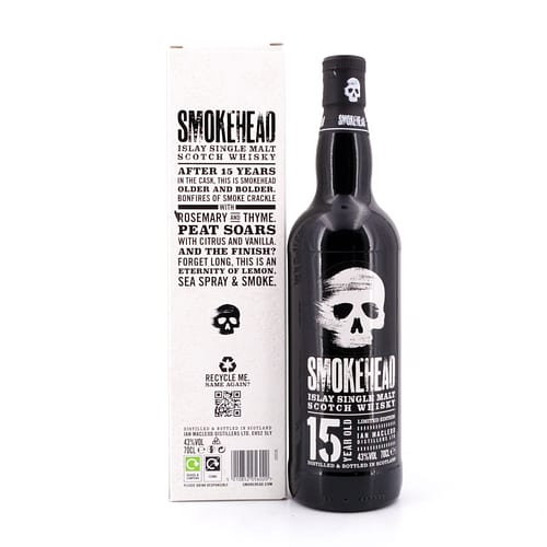 Ian Macleod Smokehead 15 Jahre 0,70 Liter/ 43.0% vol Produktbild