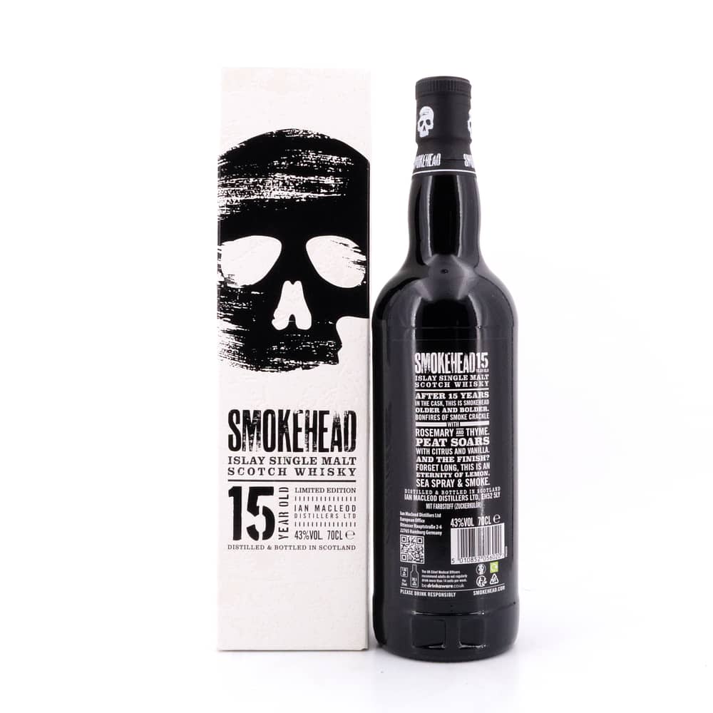 Ian Macleod Smokehead 15 Jahre 0,70 Liter/ 43.0% vol Produktbild