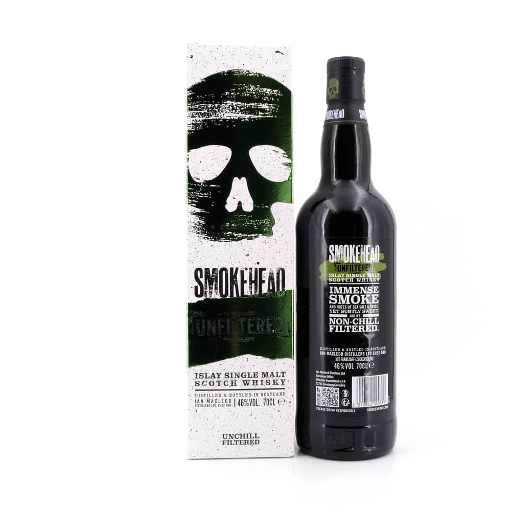 Ian Macleod Smokehead Unfiltered 0,70 Liter/ 46.0% vol Produktbild