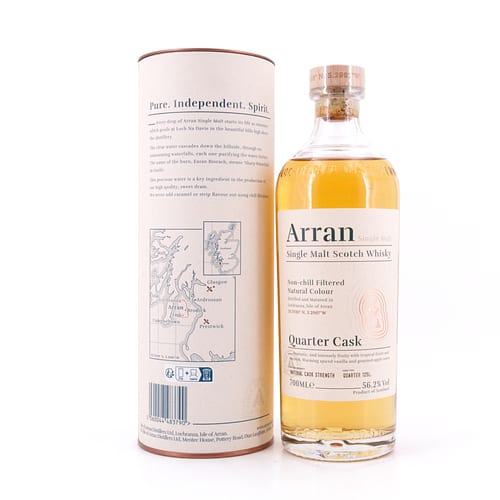 Isle of Arran Bothy Quater Cask Cask Strength 0,70 Liter/ 56.2% vol Produktbild