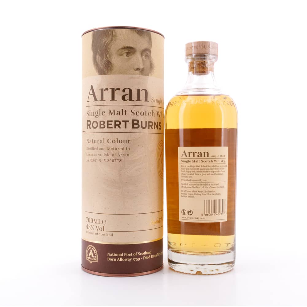 Isle of Arran The Arran Malt Robert Burns Edition 0,70 Liter/ 43.0% vol Produktbild