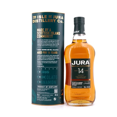 Isle of Jura 14 Jahre American Rye Cask Finish 0,70 Liter/ 40.0% vol Produktbild